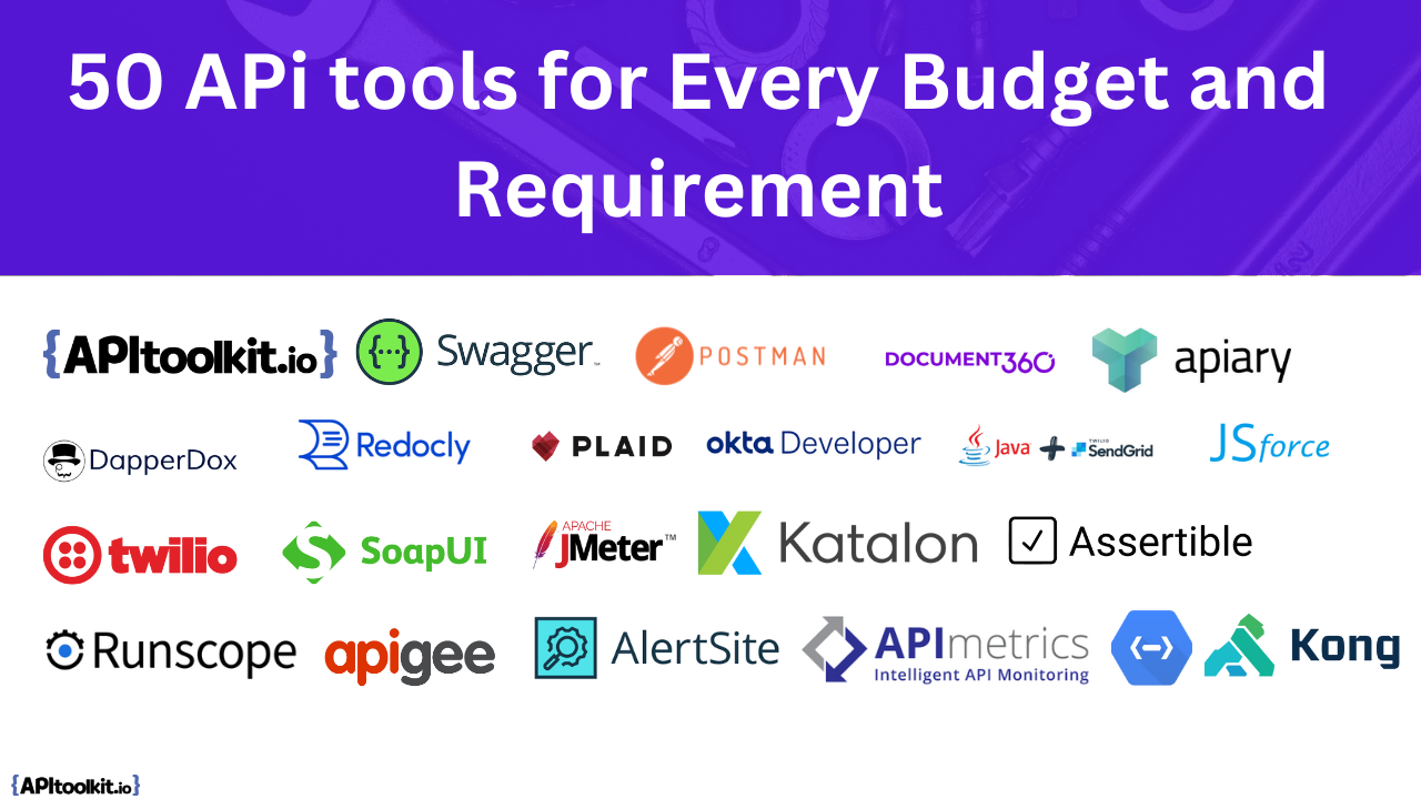 50 API tools for Every Budget and Requirement