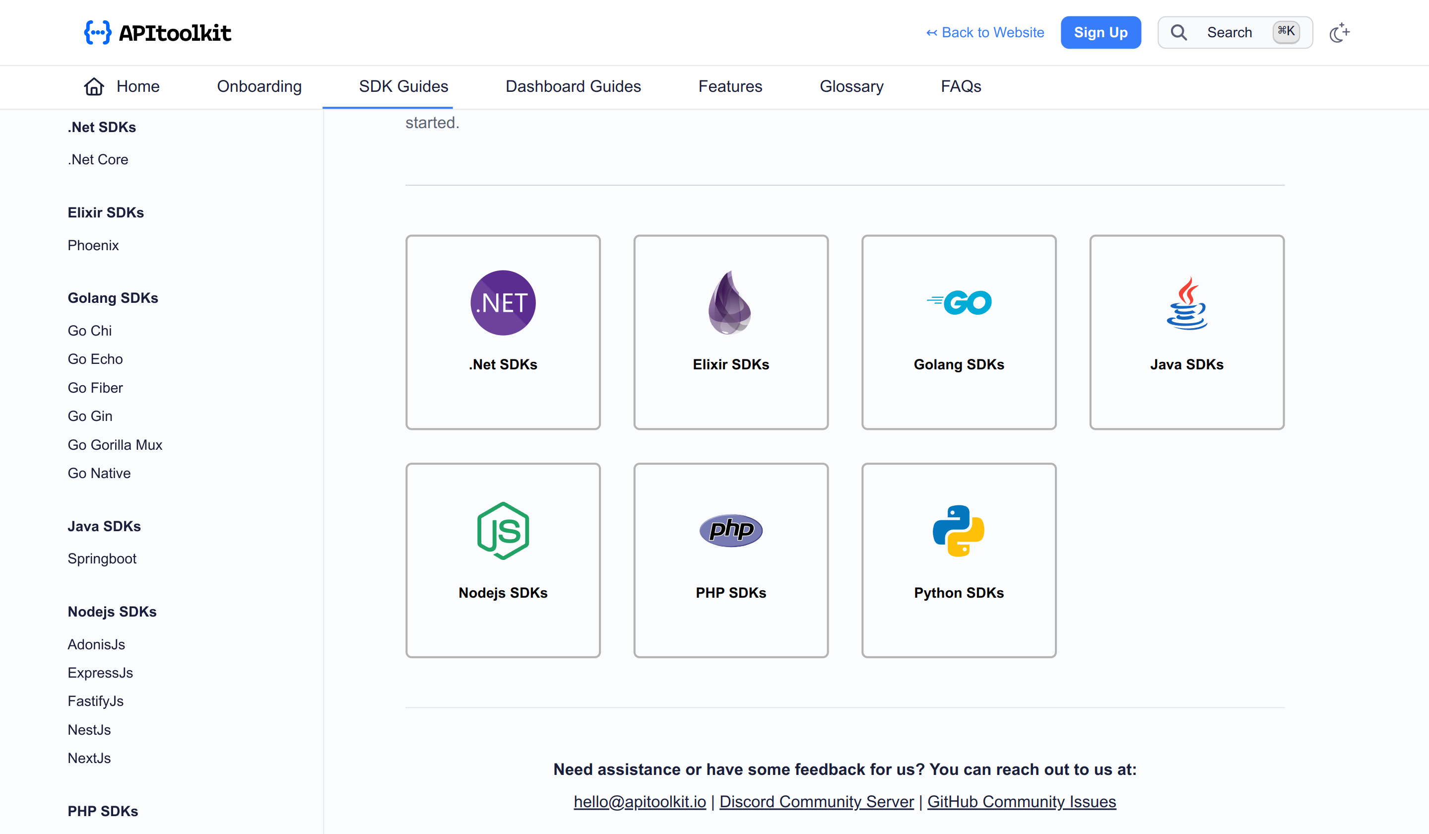 Install monoscope SDK