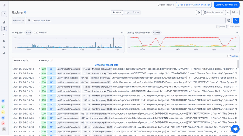 Create monoscope account