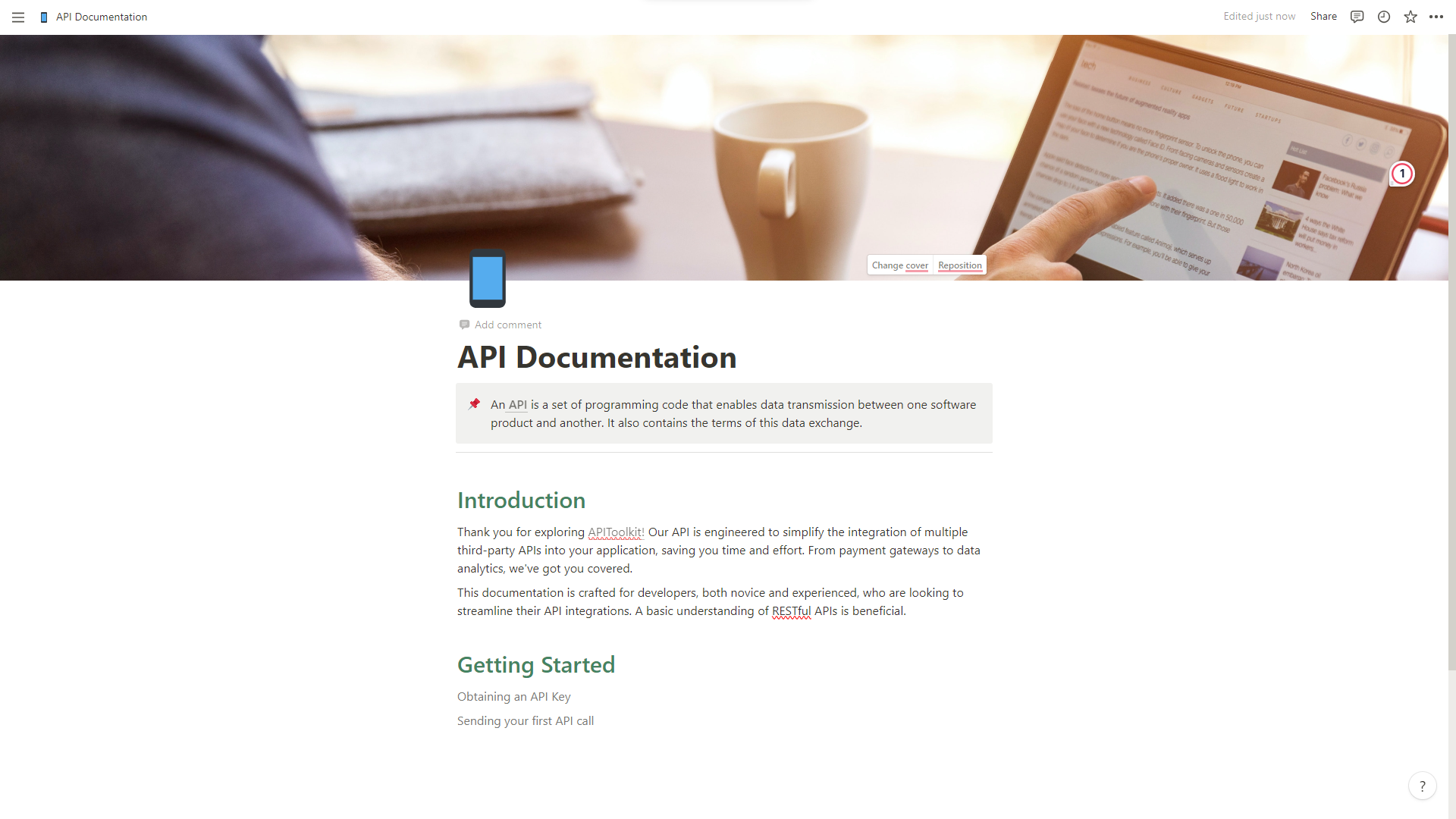 styling the template