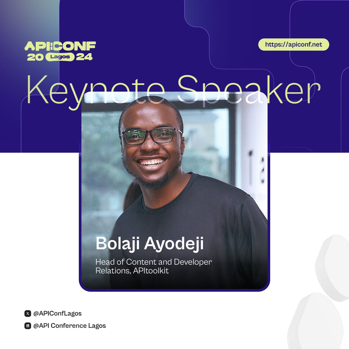 API Conference 2024 Banner